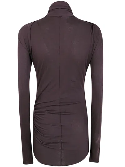 Entire Studios "gres" Top In Brown