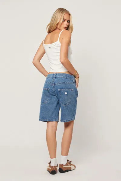 Abrand 00 Super Low Short Demi In Blue