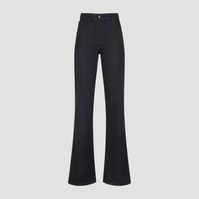 Giorgio Armani High-waist Flared Trousers With Five-pocket Styling In Multi
