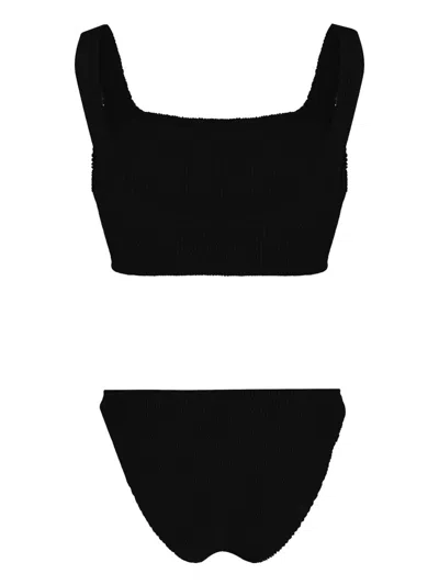 Hunza G Xandra Bikini Black In Blue