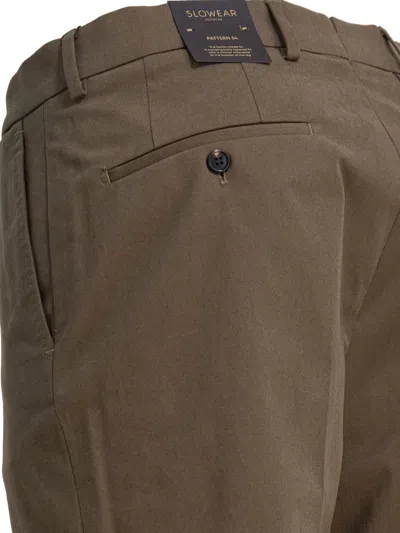 Incotex Cotton Pants In Brown