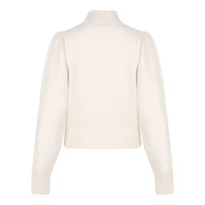 Isabel Marant Étoile Isabel Marant Etoile Ivory Alpaca Blend Purdie Sweater In Neutral