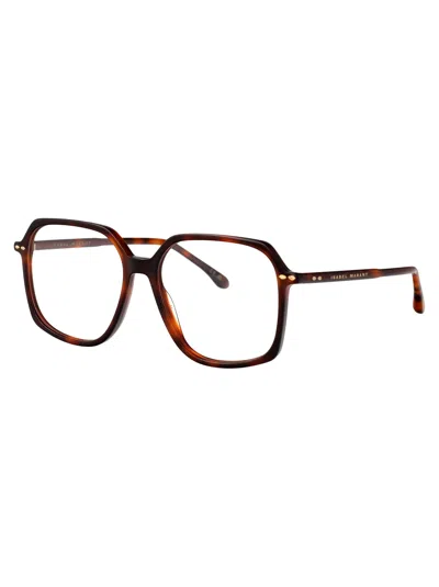 Isabel Marant Havana Acetate Glasses In Brown