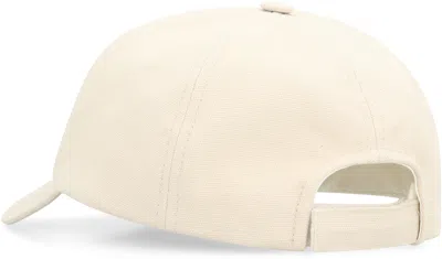 Isabel Marant Logo Baseball Cap In Neutral
