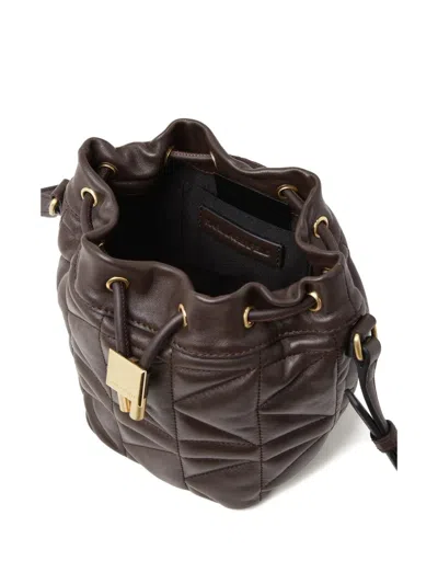 Karl Lagerfeld Kuilt Bucket In Brown