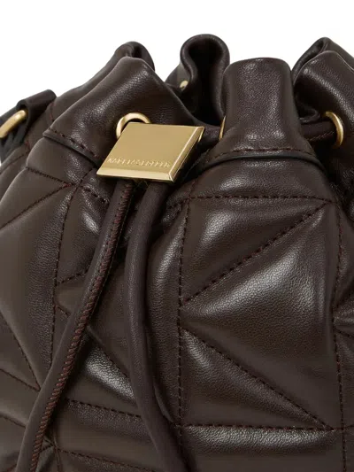 Karl Lagerfeld Kuilt Bucket In Brown