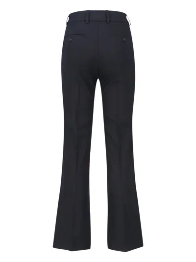 Incotex Virgin Wool Pants In Black