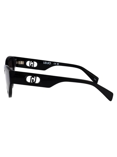 Liu •jo Liu Jo Black Injected Sunglasses In Black