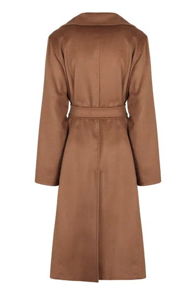 Max Mara Manuela Icon Coat In Brown