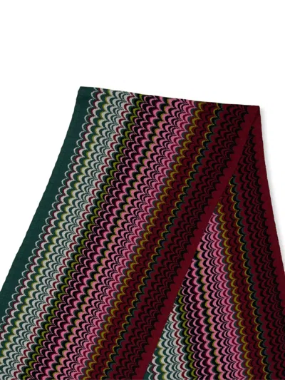 Missoni Wool Blend Scarf In Multi