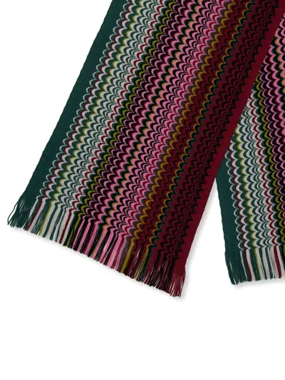 Missoni Wool Blend Scarf In Multi