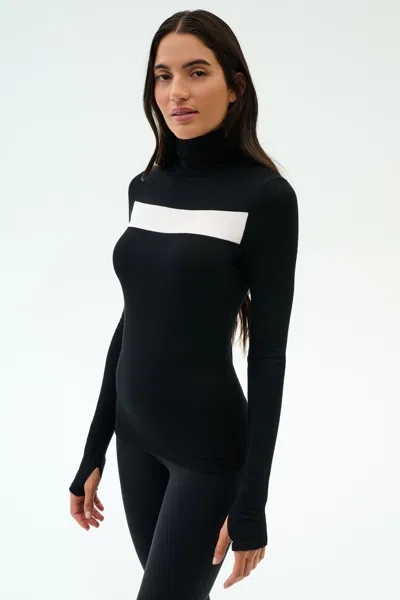 Splits59 Lennon Rib Turtleneck In Multi