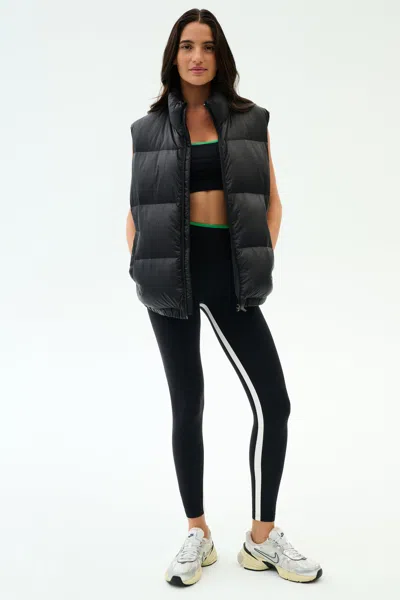 Splits59 Summit Nylon Puffer Vest In Black