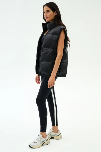 Splits59 Summit Nylon Puffer Vest In Black