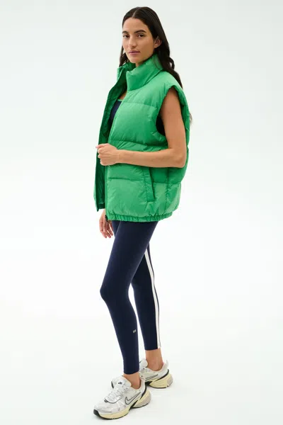 Splits59 Summit Nylon Puffer Vest In Green