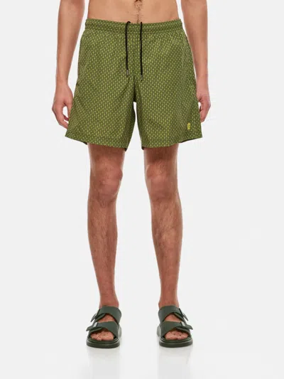 Alexander Mcqueen Swimsuit Mcqueen Men Color Green In Green