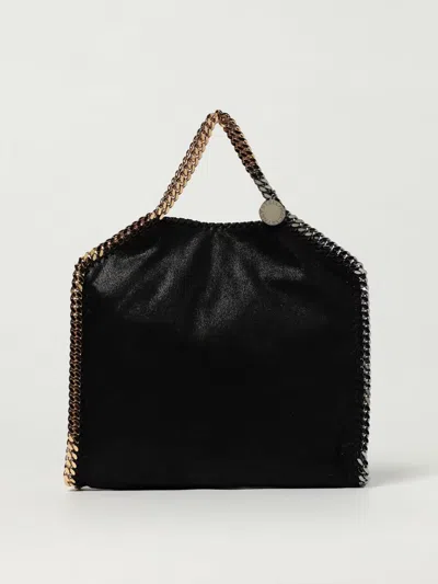 Stella Mccartney Falabella Tiny Crossbody Bag In Black