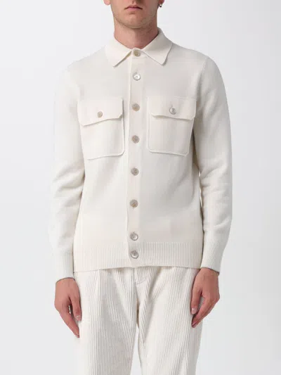 Brunello Cucinelli Cashmere Cardigan In White