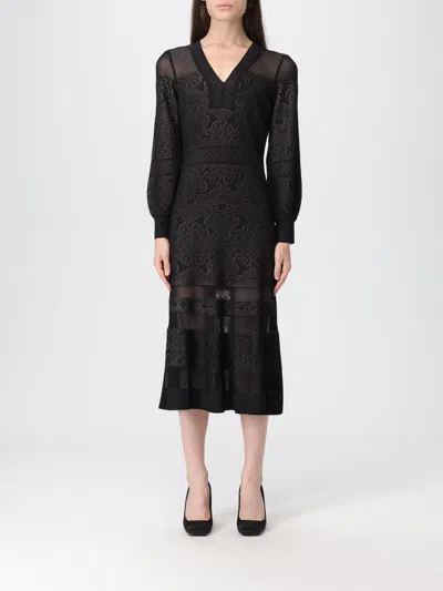 Twinset Dress  Woman Color Black In Black