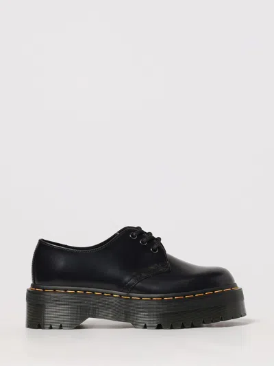 Dr. Martens Derbies 1461 Quad En Cuir In Animal Print