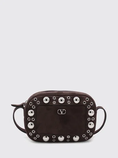 Valentino Garavani Nellcote Shoulder Bag In Brown