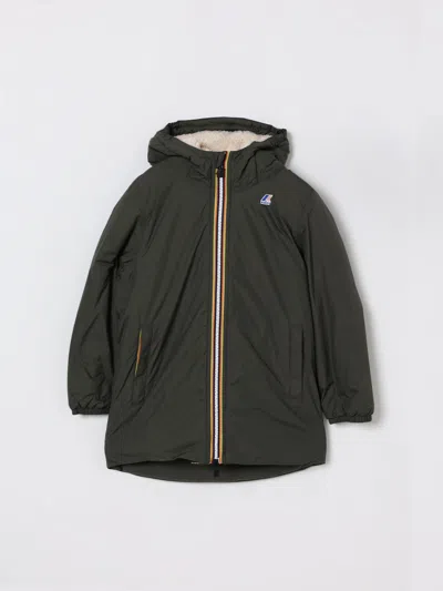 K-way Jacket  Kids Color Green In Green
