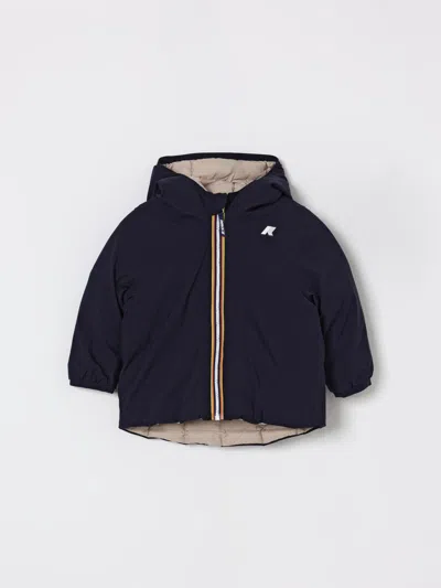 K-way Jack Hooded Padded Jacket In Blue