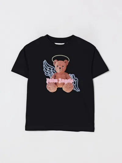 Palm Angels Teddy Bear-print T-shirt In Black