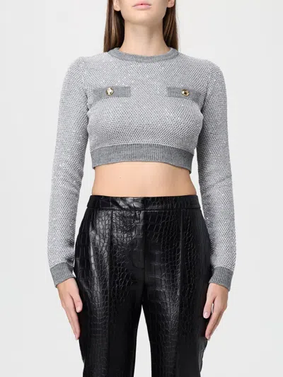 Elisabetta Franchi Sweater  Woman Color Grey In Gray
