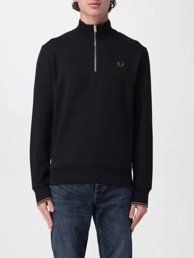 Fred Perry Sweatshirt  Men Color Black 1 In Black
