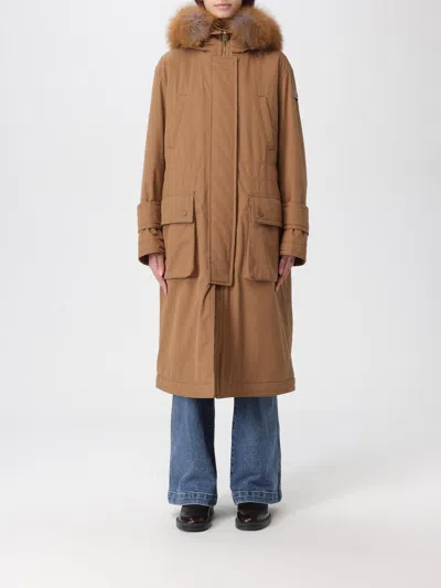 Peuterey Parka Kilty Cnl Fur Gianduia In Brown