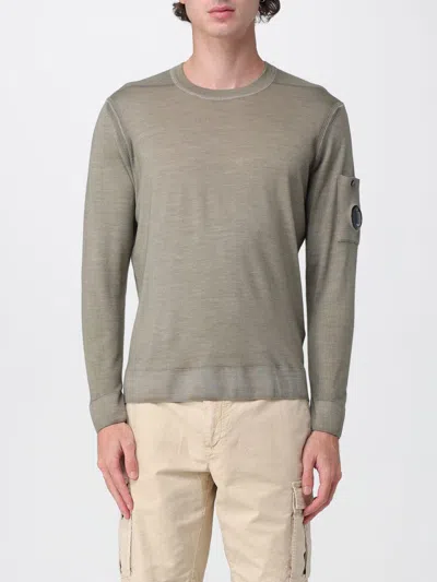 C.p. Company Sweater C. P. Company Men Color Beige In Gray