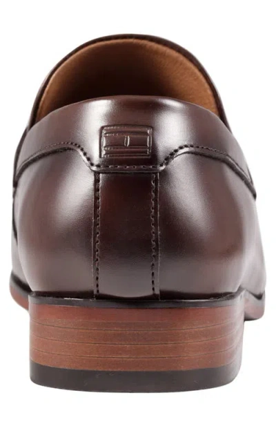 Tommy Hilfiger Men's Steran Slip On Dress Loafers In Brown
