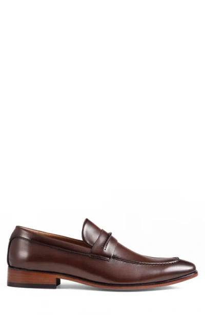 Tommy Hilfiger Men's Steran Slip On Dress Loafers In Brown