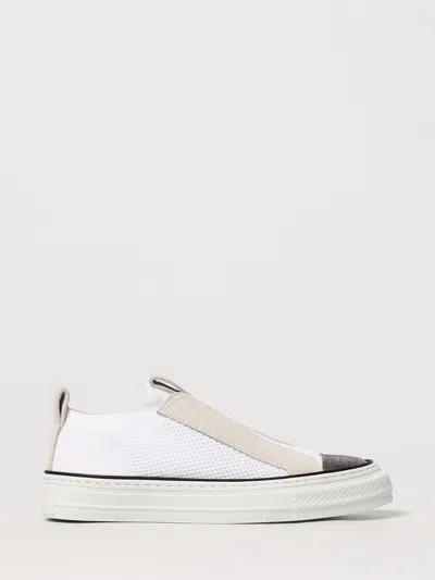 Brunello Cucinelli Monili Slip-on Shoes In White