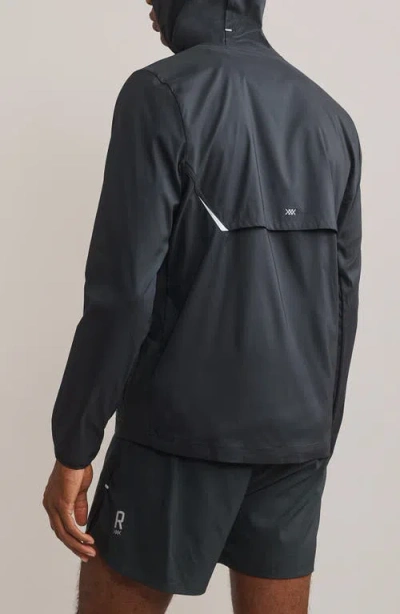 Rhone Outpace Full Zip Jacket In Black