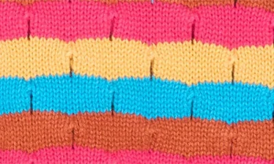 Mother The Mock 10 Stripe Sweater In Multi