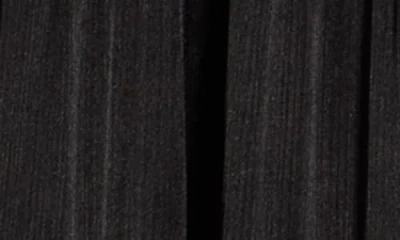 Halogen ® Satin Long Sleeve Tiered Maxi Dress In Black