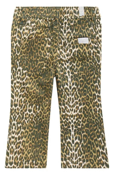 7 For All Mankind Ruffle Yoke Pullover & Flare Pants Set In Neutral