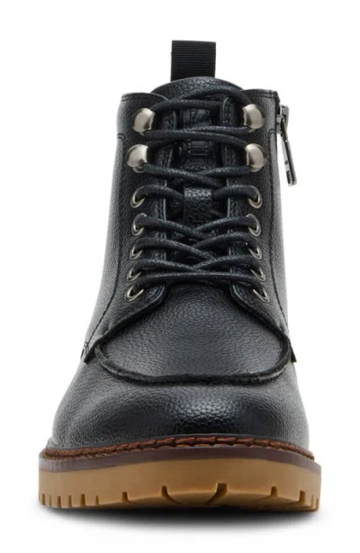 Madden Brycee Lug Sole Boot In Black