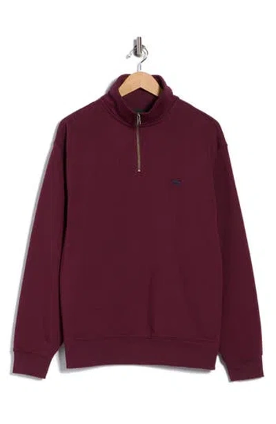 Rodd & Gunn Bayview Road Quarter-zip Pullover Sweatshirt In Purple
