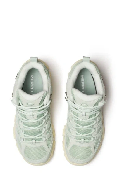 Merrell Moab 3 Waterproof Mid Hiking Boot In Green