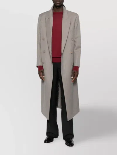 John Smedley Lightweight Long Sleeve Crew Neck Knit In Brown