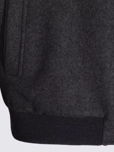 Zegna Modern High Collar Jacket Featuring Pockets In Multi