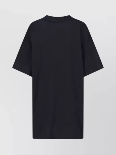 Vivienne Westwood Graphic Print Crew Neck Short Sleeve Top In Blue