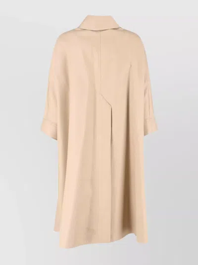 Max Mara Tailored Jacket With Back Vent And Buckle In Multi