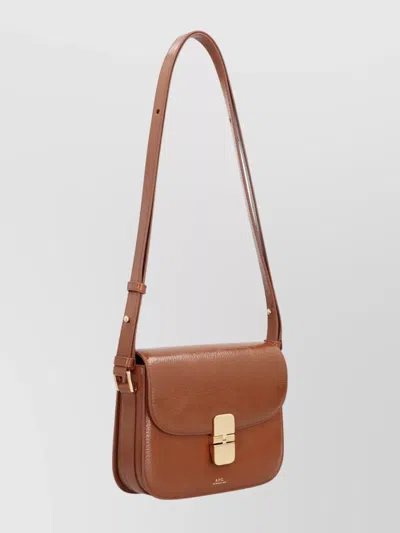 Apc A.p.c. Grace Small Foldover Top Crossbody Bag