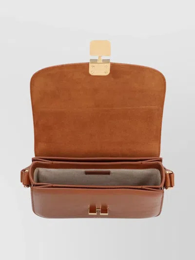 Apc A.p.c. Grace Small Foldover Top Crossbody Bag