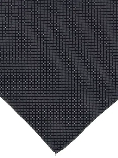 Pal Zileri Geometric Design Square Pocket Clutch In Blue