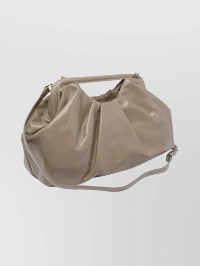 My Best Bag Firenze Versatile Leather Cross-body Bag And Handles In Brown